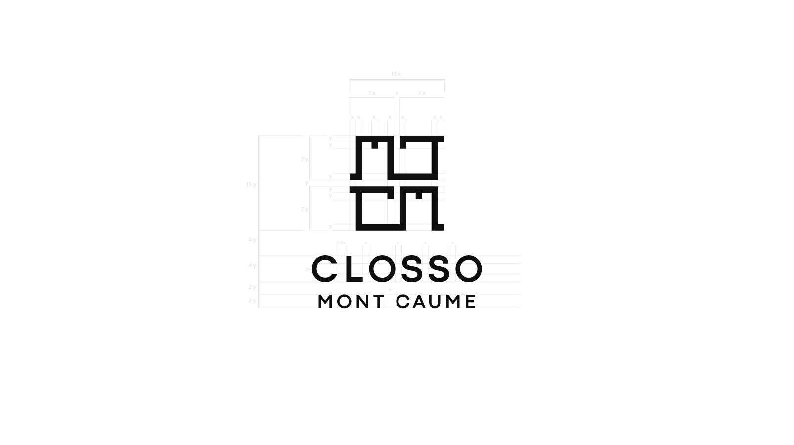 Logo Closso Mont Caume construction