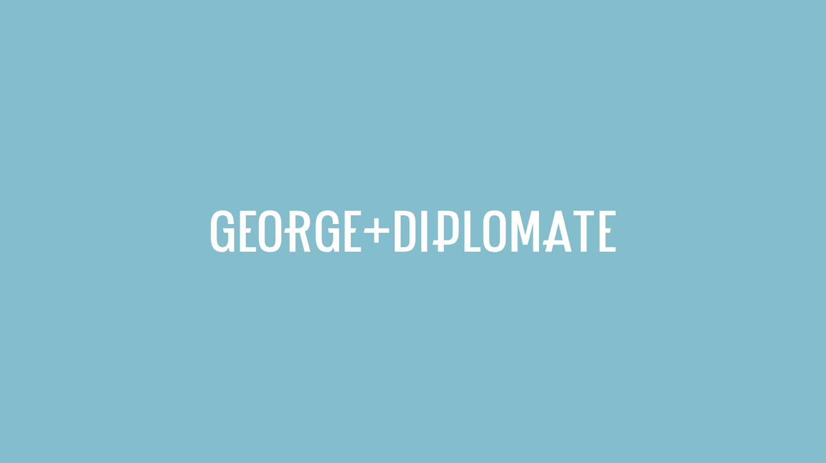 Logo George+Diplomate fond blanc