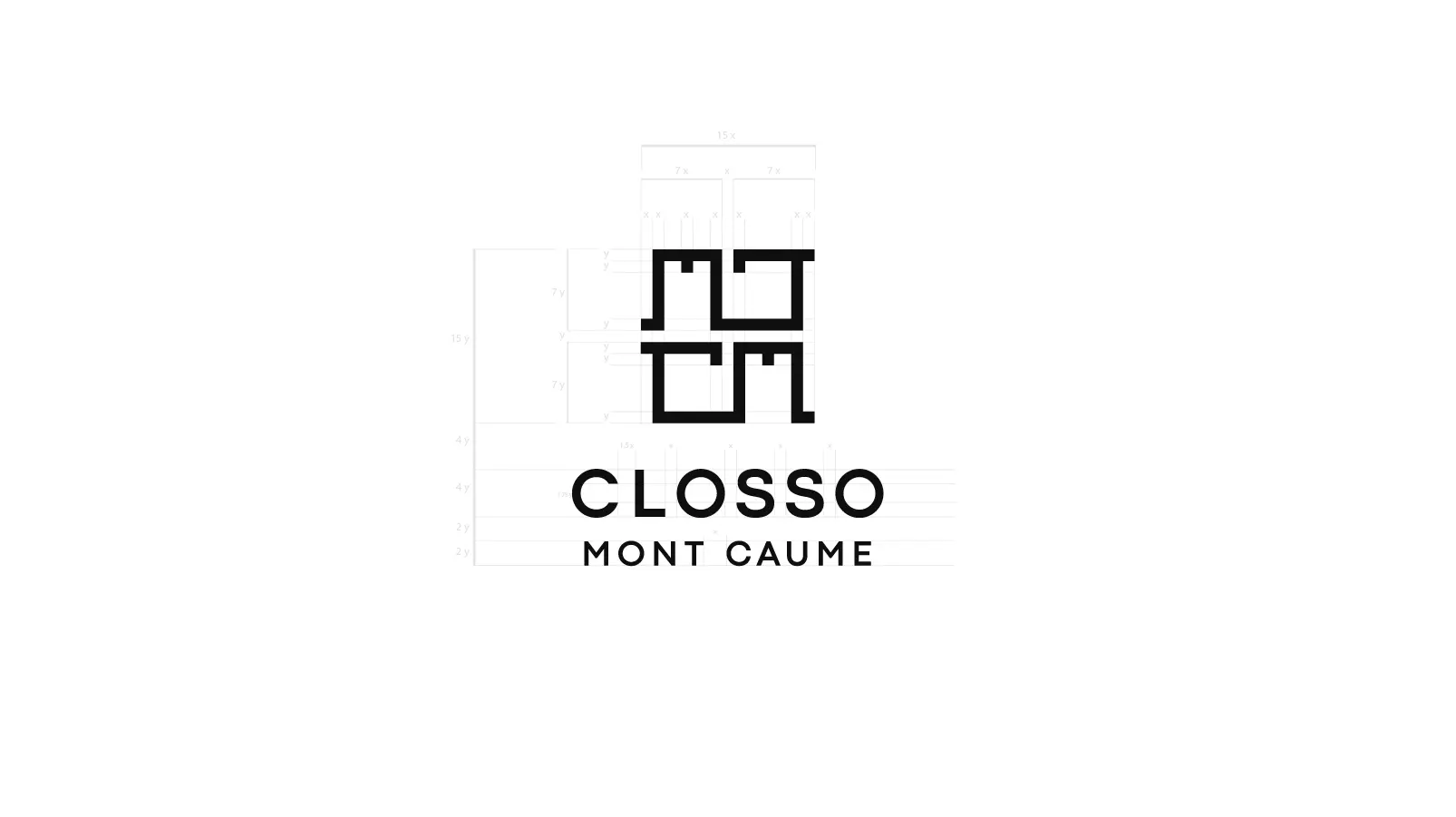 Logo Closso Mont Caume construction