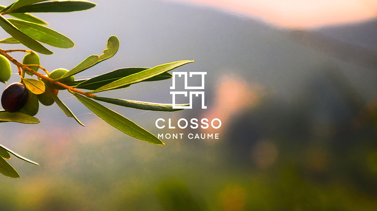 Logo Closso Mont Caume fond photographique