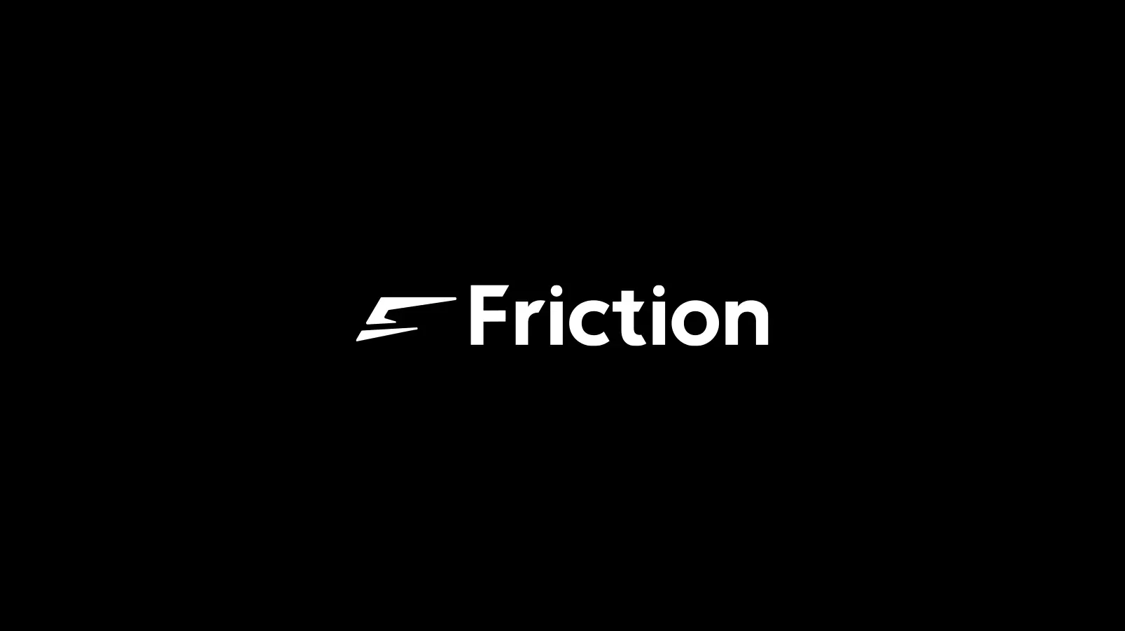 Logo Friction fond noir