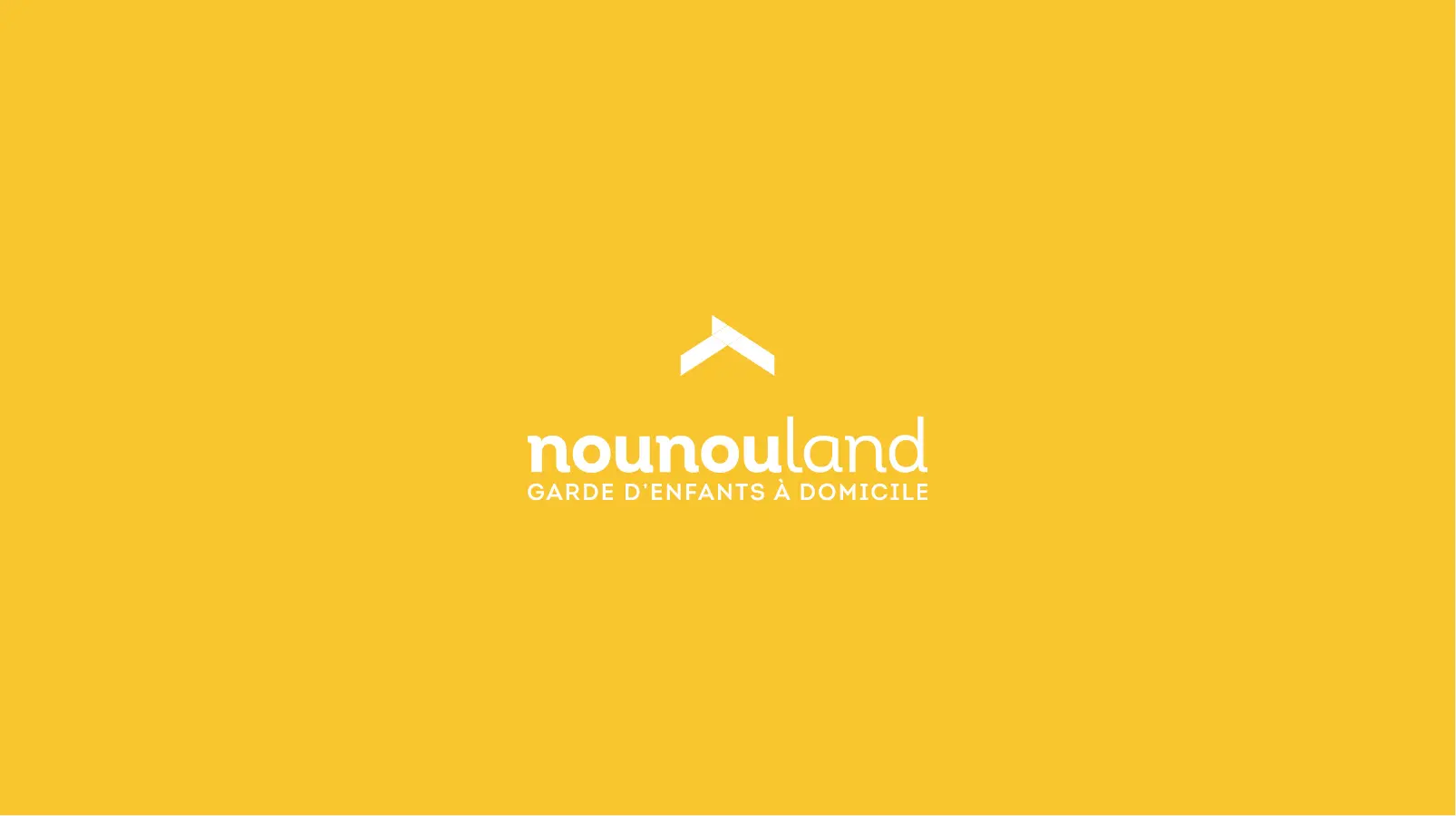 Logo Nounouland fond jaune