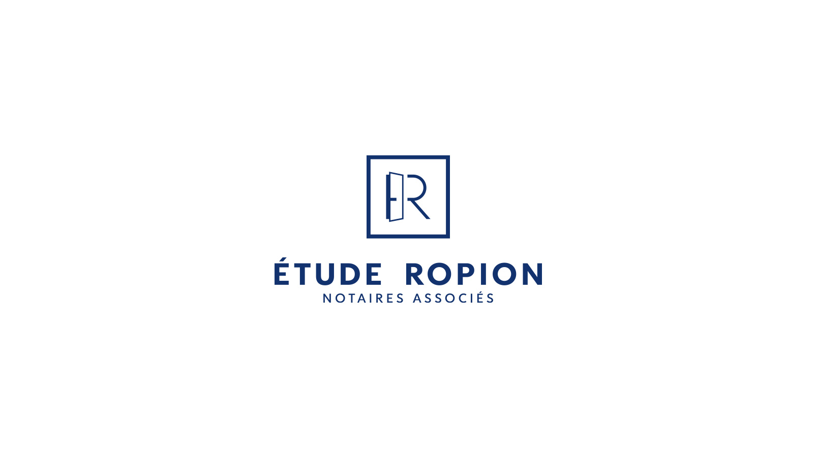 Logo Étude ROPION fond blanc