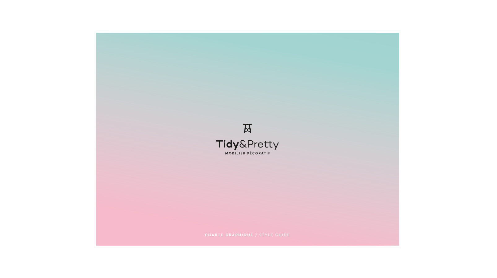 Charte graphique Tidy&Pretty