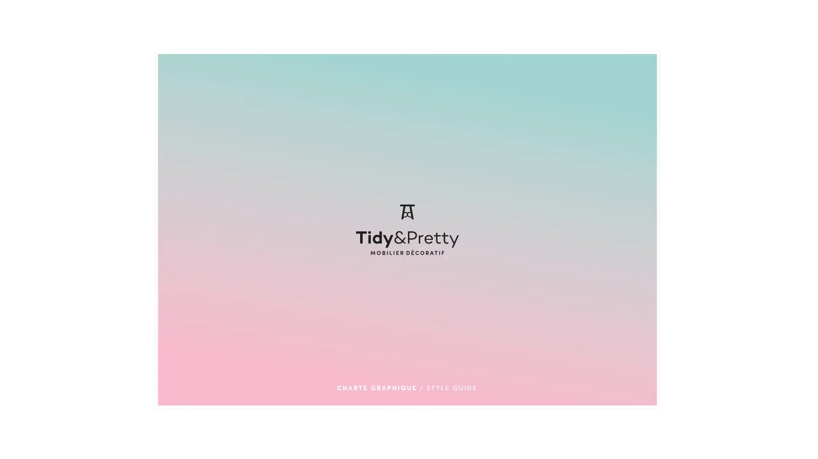Charte graphique Tidy&Pretty