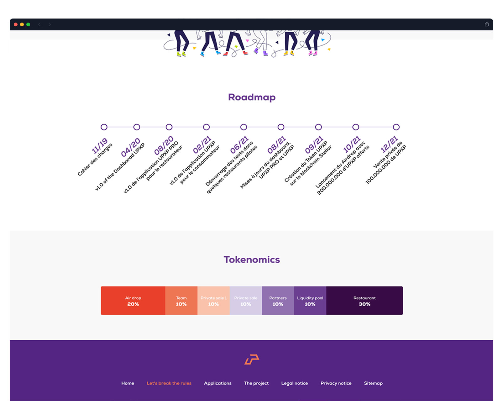 UI UX Tableau de bord / Dashboard UPXP